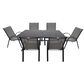 Redline Creation Inc. 77 x 40in Steel Slat Table in Matte Black, , large