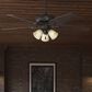 Hunter Newsome 52" Ceiling Fan with 3 Lights in Premier Bronze, , large