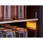 Zephyr 24" ADA Single Zone Beverage Cooler with Glass Door in Black and Stainless Steel, , large