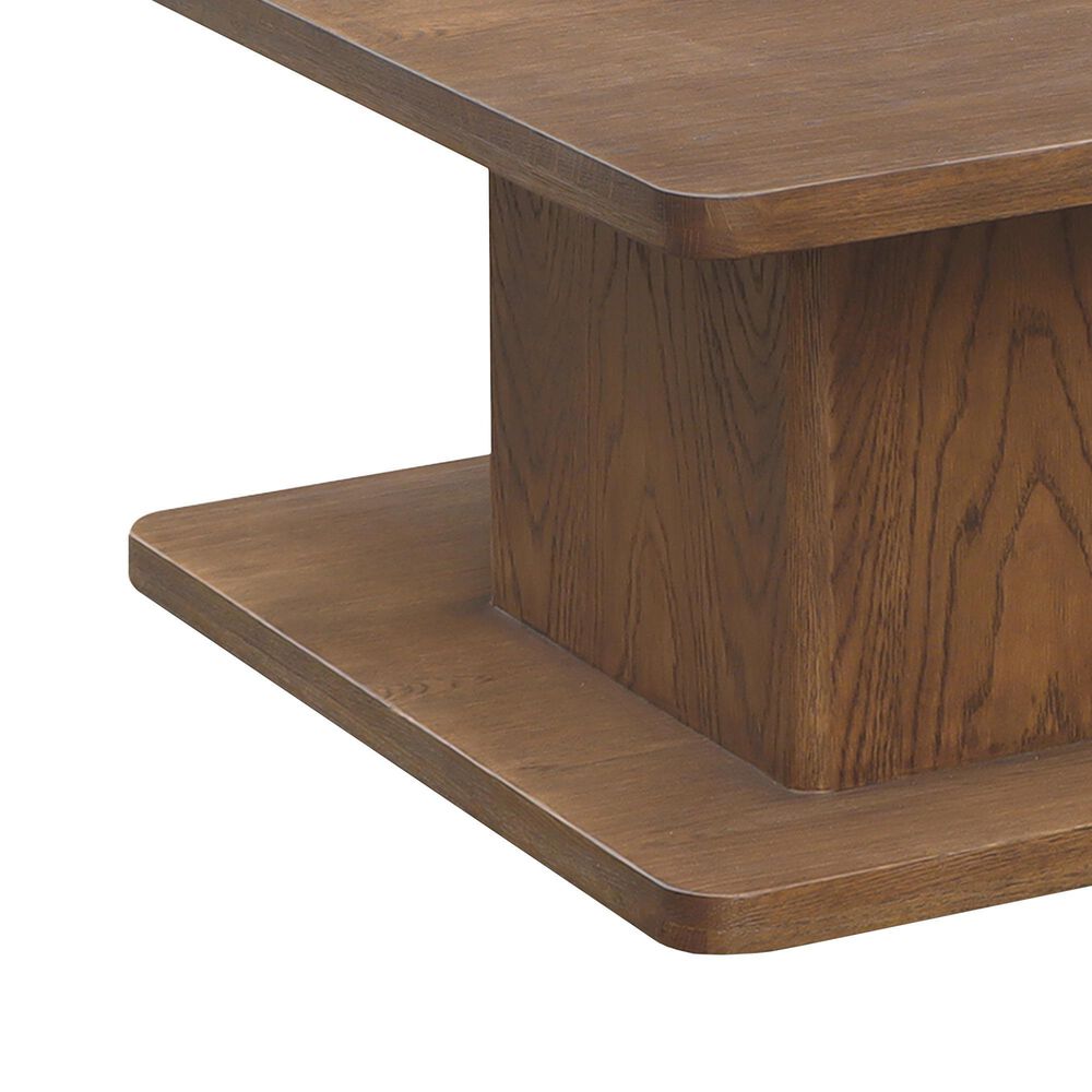 Moe's Home Collection Casey Small Coffee Table in Dark Brown, , large