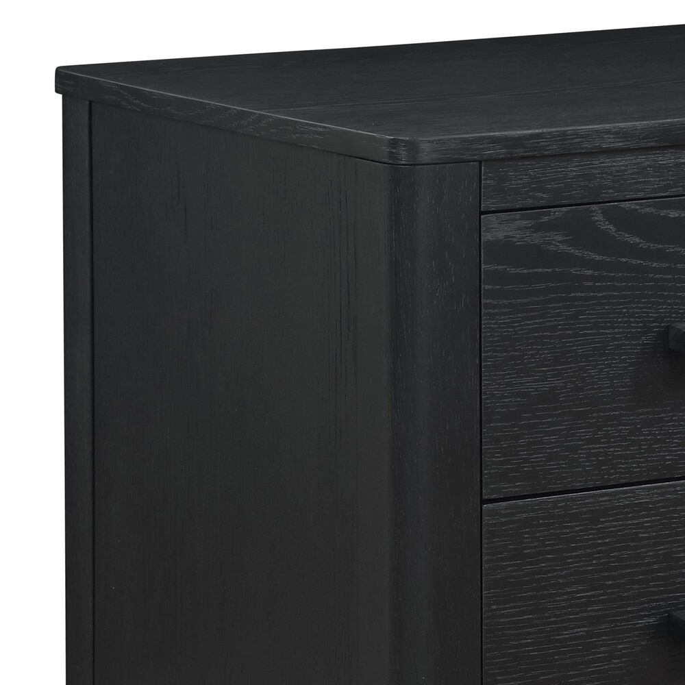 Linon Home Decor Wilcox Side Table in Black, , large