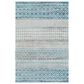 Surya Lavadora 9"3" x 12" Ink Blue, Black, Light Beige and Light Gray Area Rug, , large