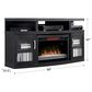 Fabio Flames Cantilever TV Stand with 26" Infrared Quartz Electric Fireplace Insert, , large