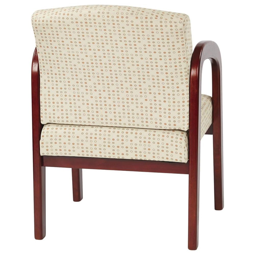 OSP Home WD Visitors Chair in Luna/Cherry, , large