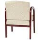 OSP Home WD Visitors Chair in Luna/Cherry, , large