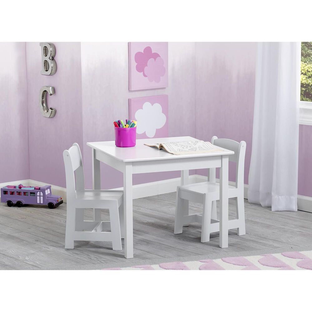 Delta Mysize Table and Chairs in Bianca White, , large