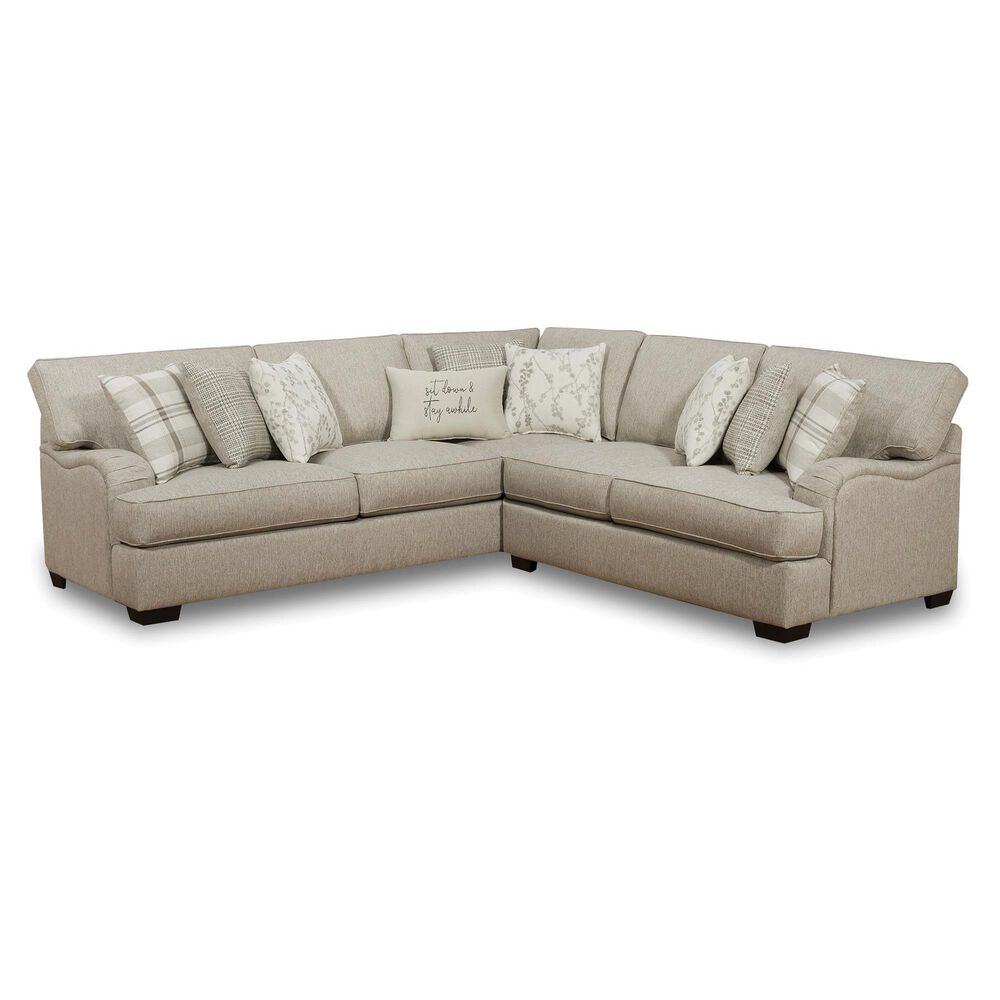 Henderson Celedon Raffia 2-Piece Sectional in Raffia, , large