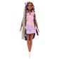 Barbie Fun & Fancy Brunette Fashion Doll with Accessories in Silver, Purple and White, , large