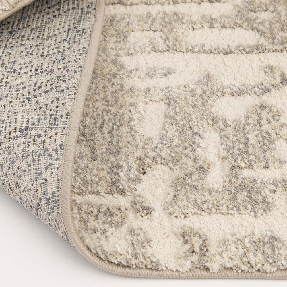 Central Oriental Stonington Armonia 5&#39; x 7&#39;6&quot; Coconut and Lace Area Rug, , large