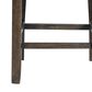 Mayberry Hill Stone 24" Slat Back Counter Stool in Dark Ash, , large