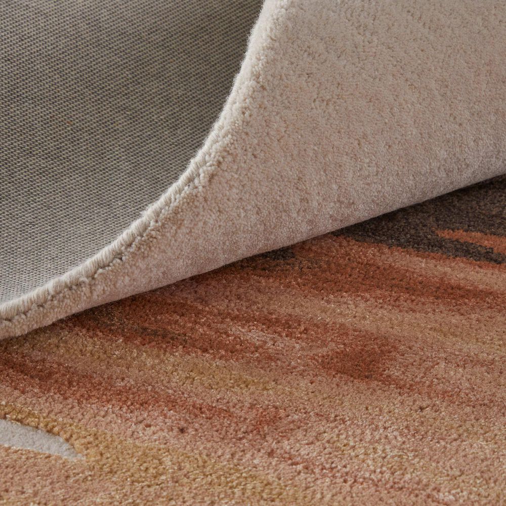 Feizy Anya 5&#39; x 8&#39; Rust and Brown Area Rug, , large