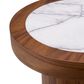 Eichholtz Presedio Side Table in Walnut and Bianco Lilac, , large