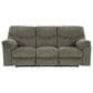 Ashley Alphons Manual Reclining Sofa in Putty, , large