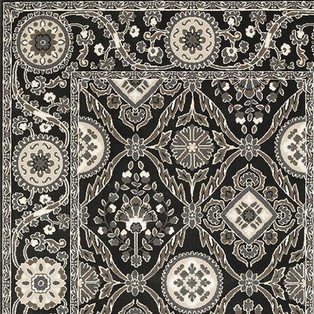 Oriental Weavers Raylan Oriental 5&#39;3&quot; x 7&#39;6&quot; Black Area Rug, , large