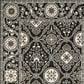 Oriental Weavers Raylan Oriental 5"3" x 7"6" Black Area Rug, , large