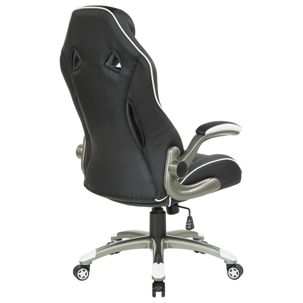 OSP Home Xplorer 51 Gaming Chair in Black and Gray, , large
