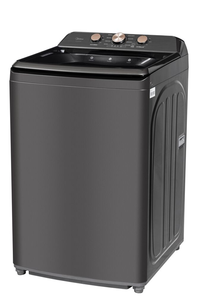 Midea 4.1 Cu. Ft. Top Load Washer in Metallic Grey, , large