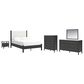 Ashley Cadmori 5-Piece Full Platform Bedroom Set in Black and White, , large