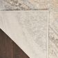 Nourison Brushstrokes 2"2" x 7"6" Cream and Grey Runner, , large