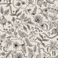 Rifle Paper Co Crafted by Cloth & Company Mayfair Queen Headboard in Aviary Black/Cream, , large