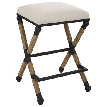 Uttermost Firth Counter Stool in Oatmeal, , large