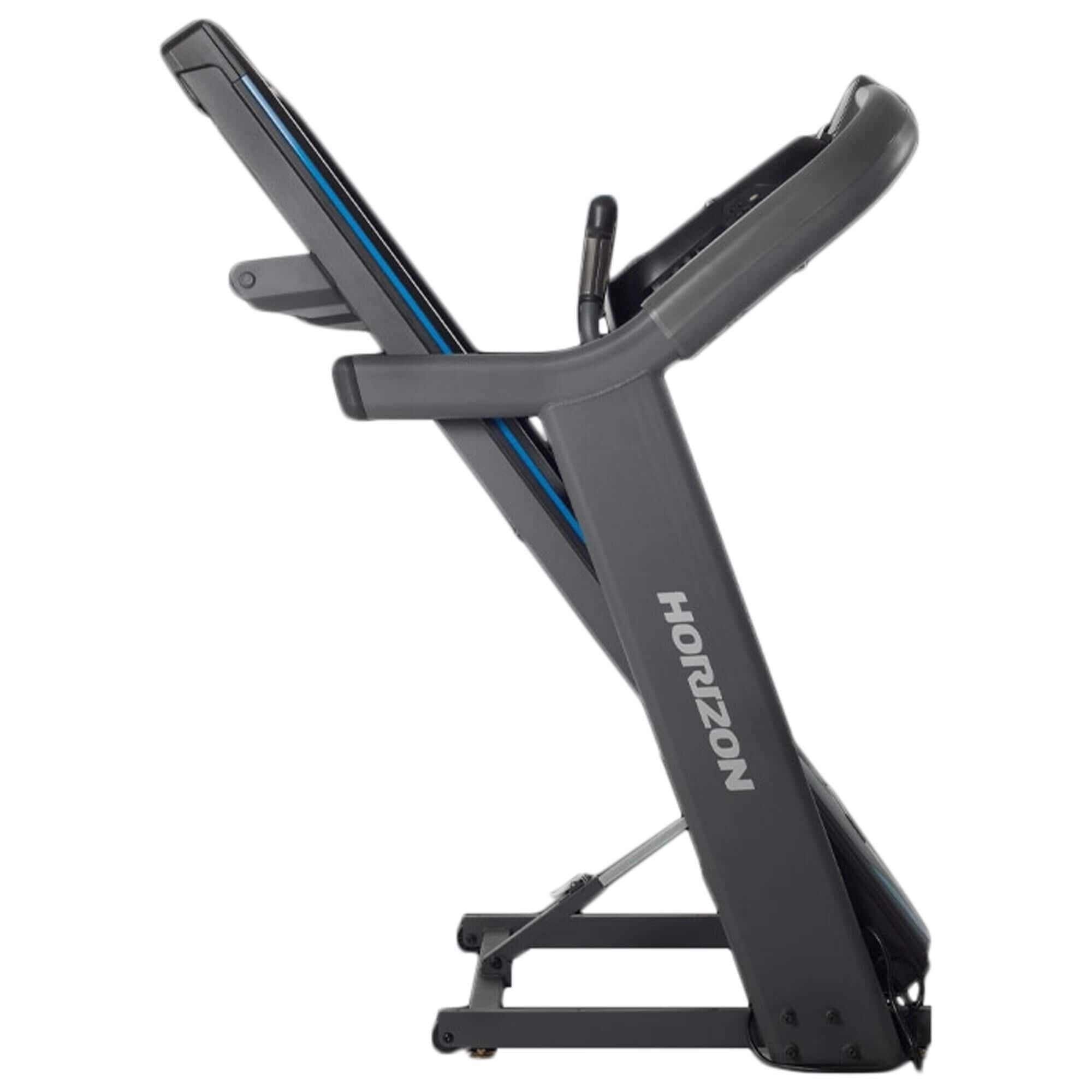 Horizon 7.4 AT Folding Treadmill in Black