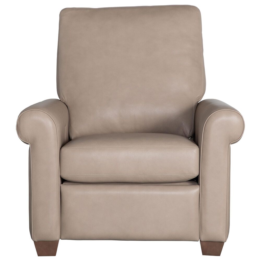 American Leather Sutton Leather Power Recliner in Champagne, , large