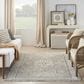 Nourison Lynx 12" x 15"9" Ivory and Charcoal Area Rug, , large