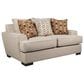 Michael Nicholas Designs Renegade Stationary Loveseat in Lauren Stone, , large