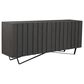 Moe"s Home Collection Brolio Sideboard in Charcoal Grey and Black, , large