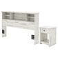 Sauder River Ranch 2-Piece Full/Queen Bedroom Set in White Plank, , large