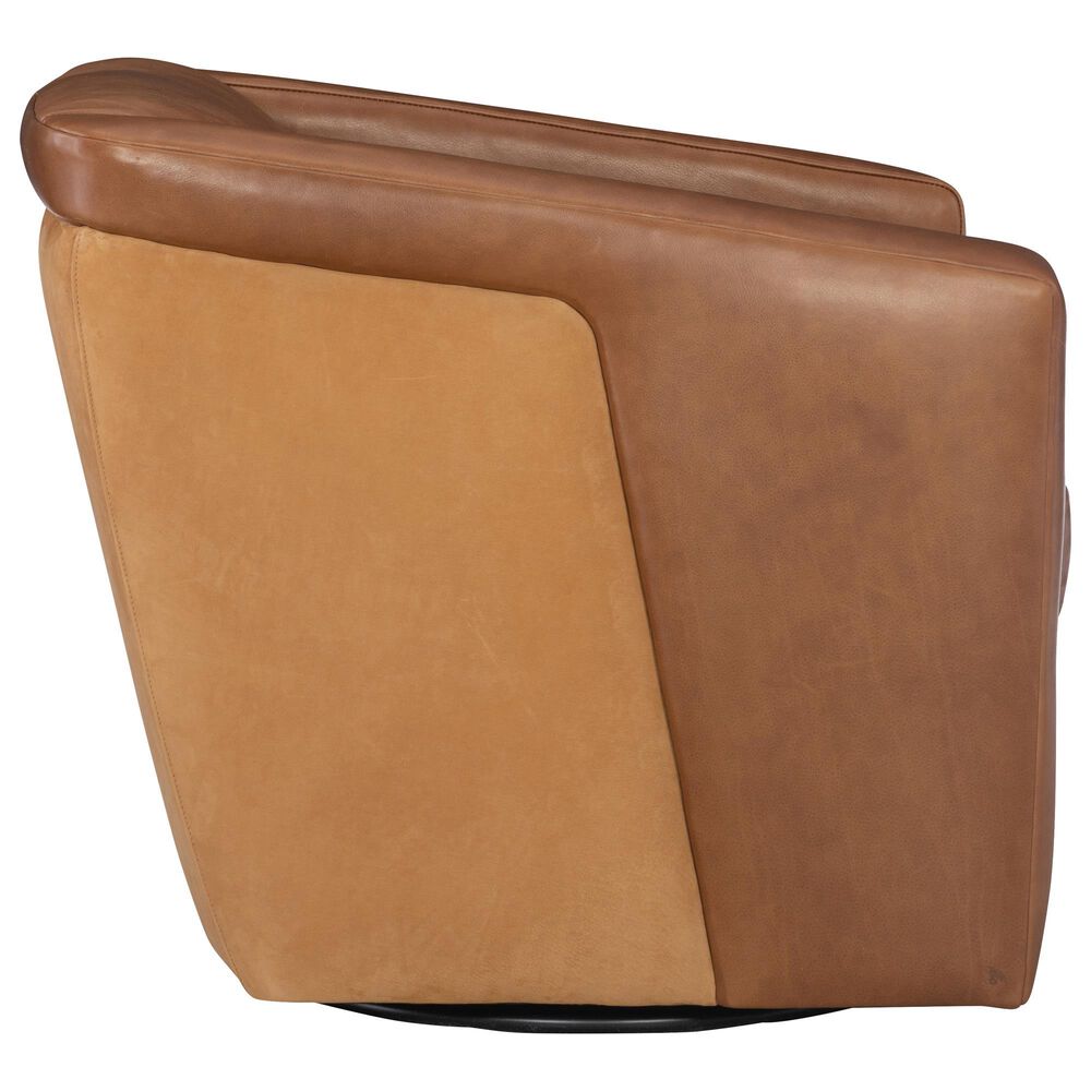 Bradington-Young Lorelai Swivel Chair in Taupe, , large