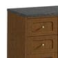 James Martin Laurent 60" Single Bathroom Vanity in Honey Oak with 3 cm Parisien Bleu Silestone Top and Rectangular Sink, , large