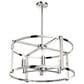 Hunter Astwood 6-Light Chandelier in Polished Nickel, , large