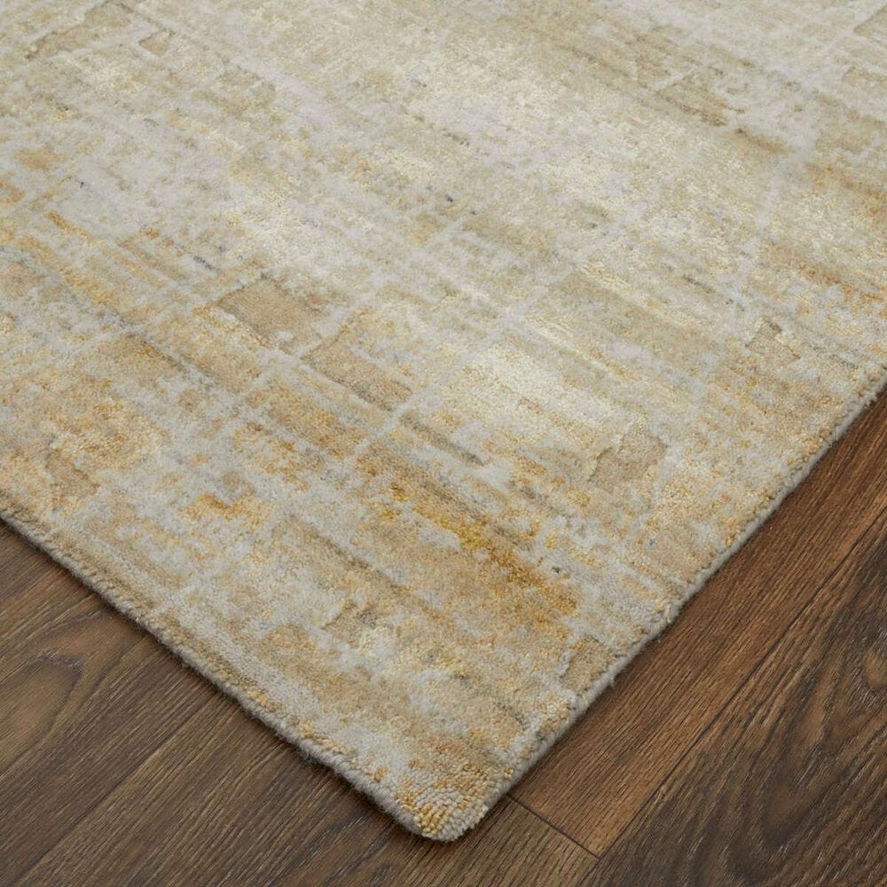 Feizy Eastfield 69FPF 8&#39; x 10&#39; Gold and Ivory Area Rug, , large