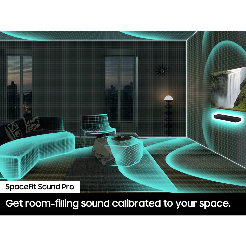 Samsung 55" Class Neo QN70F QLED 4K Vision AI - Smart TV with S-Series 5.0 Channel Soundbar in Black, , large