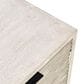 Classic Home Flint 4-Door Sideboard in Coastal White and Black, , large
