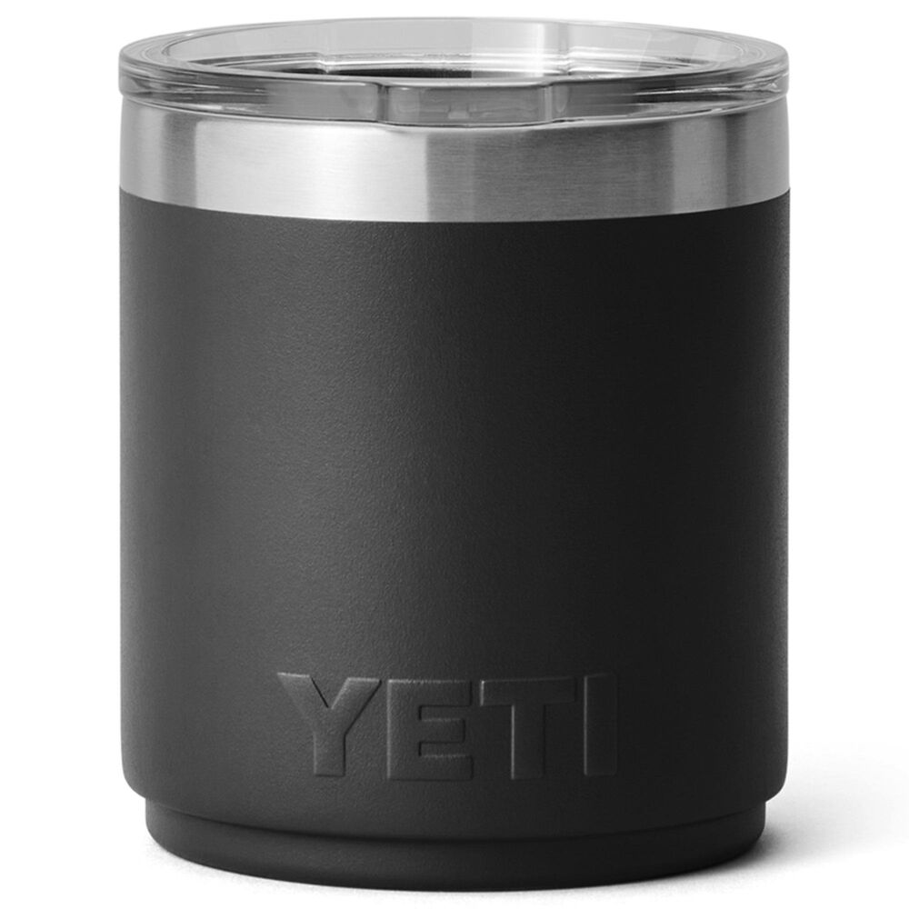 YETI Rambler 10 Oz Stackable Lowball 2.0 with MagSlider Lid in Black, , large