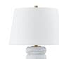 Southern Lighting Winnie Table Lamp in White, Gray and Gold, , large