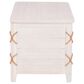 Linon Home Decor Brosnan Rope Cedar Chest in Whitewash, , large
