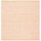 Safavieh Montauk 6" Square Orange Area Rug, , large