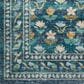 Rifle Paper Co Crafted by Cloth and Company Courtyard 2" x 5" Hadley Emerald Runner, , large