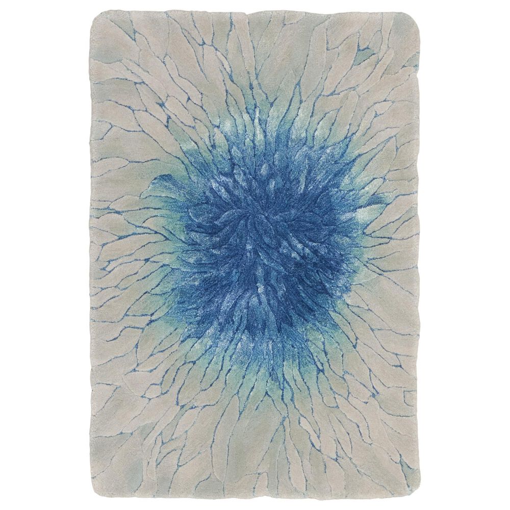 Nourison Prismatic Blue 2" x 3" Area Rug, , large