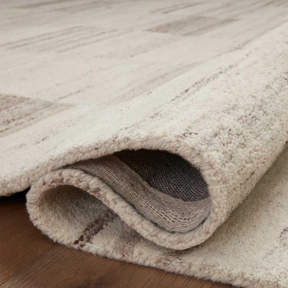 Amber Lewis x Loloi Rocky 7&#39;9&quot; x 9&#39;9&quot; Ivory and Dove Area Rug, , large