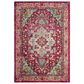 Safavieh Monaco MNC250J-28 2"2" x 8" Fuchsia/Light Blue Runner, , large