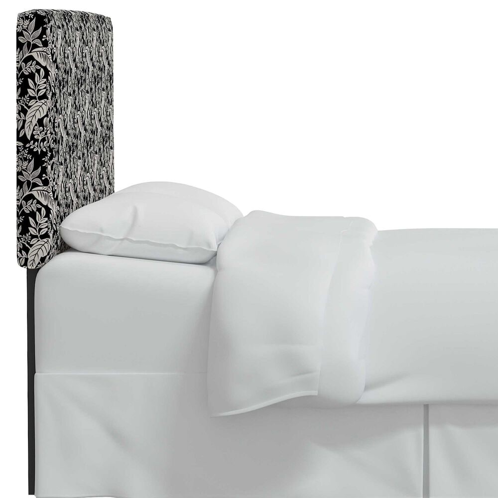 Skyline Furniture Elly California King Headboard in Canopy Black and Cream, , large