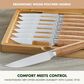Green Pan Elite Cutlery 8-Piece Steak Knife Set in Light Pakka, , large