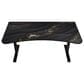 Arozzi Arena Special Edition Gaming Desk in Black and Gold, , large