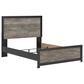 Ashley Broachmyn 4-Piece Queen Panel Bedroom Set in Black and Gray, , large