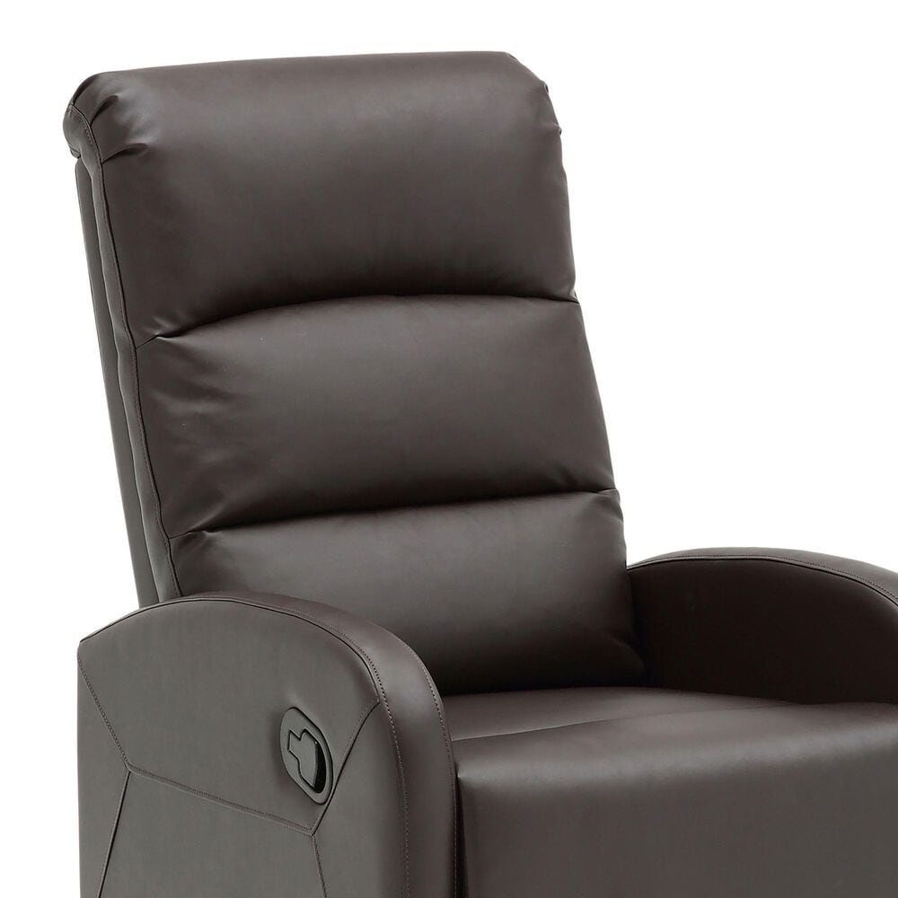 Lumisource Dormi Recliner Chair in Brown, , large